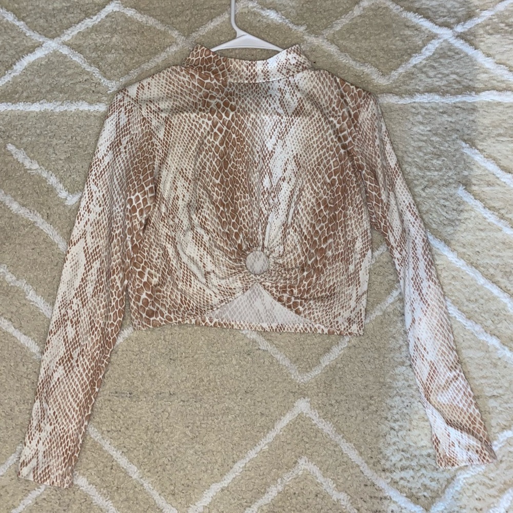 Snakeprint Top